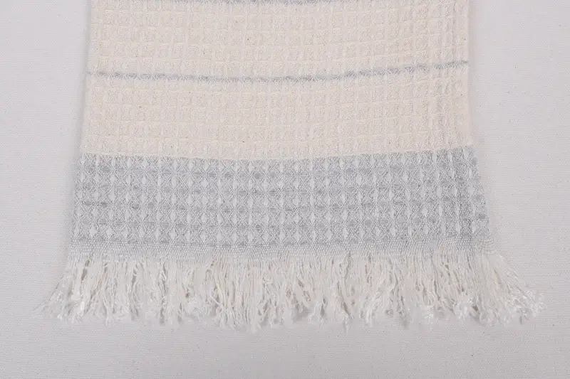 Küçük banyo havlu, 40x20 pamuklu waffle havlu, monogram mutfak havlusu, nedime hediyeleri, spa havlu, bekarlığa veda partisi, tatil havluları - 3