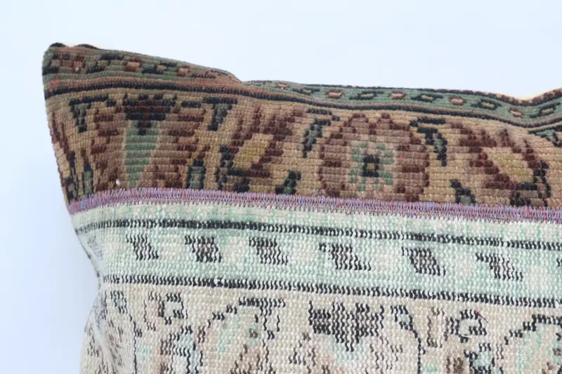 Pillow Sham, Throw Kilim Pillow, Luxury Cushion, Colorful Pillow, Pillow for Sofa, Ikat Cushion Case, Kilim Pillow Cover, 28x28 Blue Pillow Cover - 2