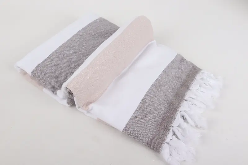 Bath towel, 64x36 Cotton Striped Terry Towel, Turkish beach towel, Yoga Towel, Christmas Favors, Turkish Bath Towel USA, Wedding Gifts Towel - 6