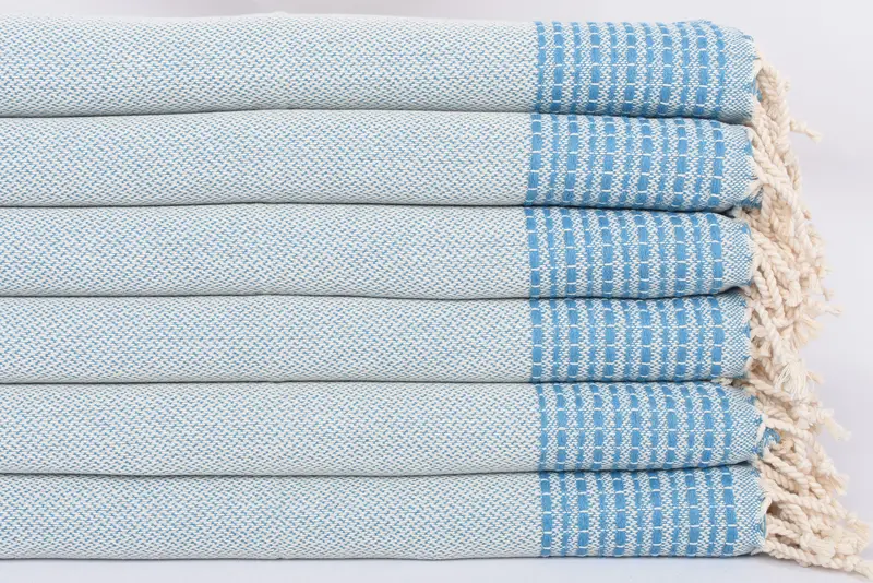 Organic Towel, Wedding Favors, Summer Towel, Bulk Order Towel, 40x20 Cotton Striped Towel, Custom Tea Towel, Bathroom Towels, Turkish Hand Towel - 3