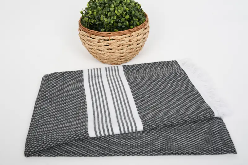 70x40 Cotton Striped Towel, Beach Bachelorette Party Decorations, Turkish towel, Bride Gift, Summer Towel, Bridal Shower Gift, Personalized Gifts - 8