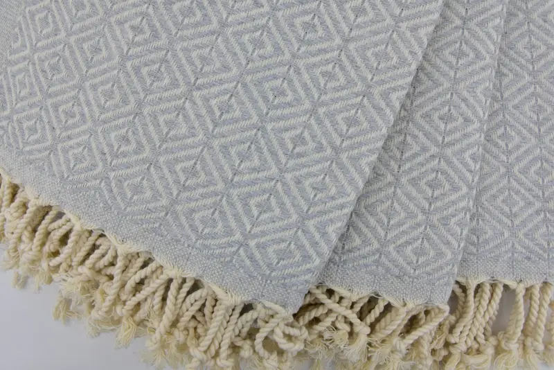 Personalized Beach Towel, Bridesmaid Gift Towel, Organic Cotton Towel, 70x40 Cotton Diamond Towel, Large Turkish Towel, Valentines Day Gift For Him - 4
