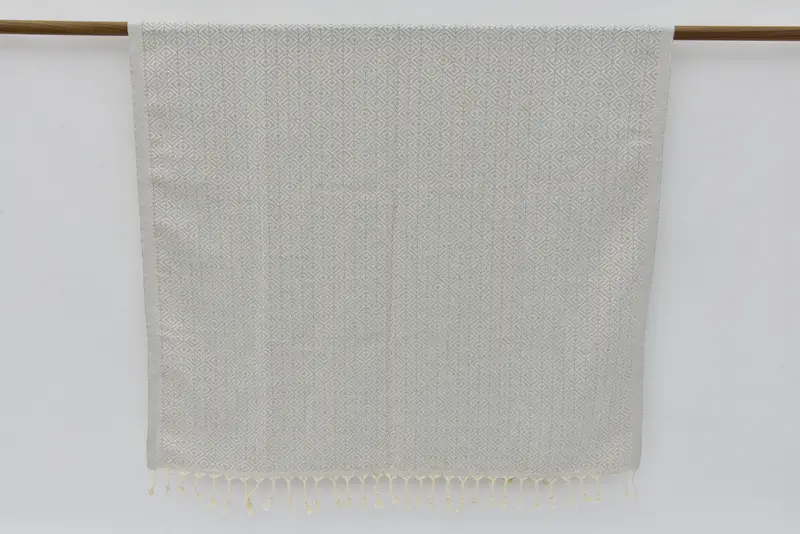 Personalized Beach Towel, Bridesmaid Gift Towel, Organic Cotton Towel, 70x40 Cotton Diamond Towel, Large Turkish Towel, Valentines Day Gift For Him - 8