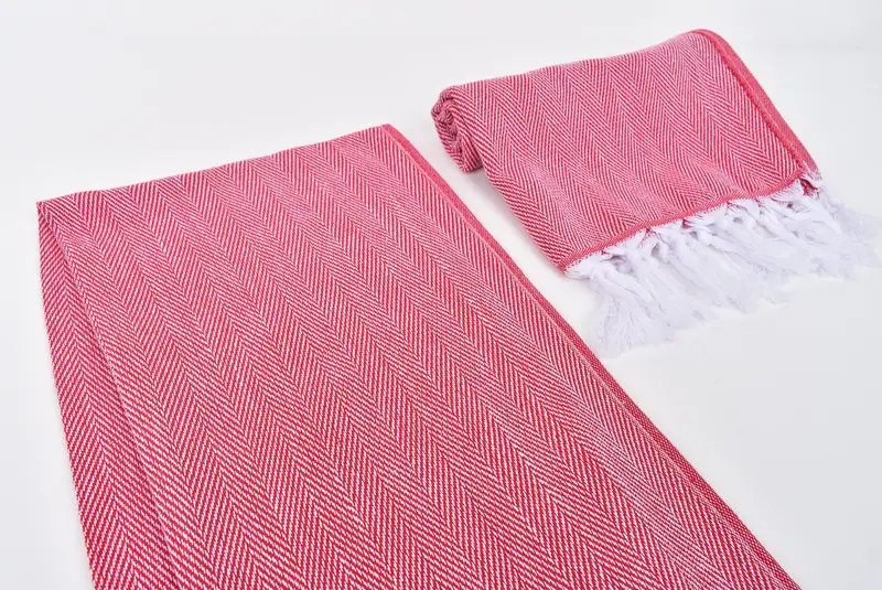 Wedding Hand Made Gift, Personalized Gift, Kitchen Towel, Organic Towel, Personalized Kitchen Towel, 36x18 Cotton Herringbone Towel, Halloween Gifts - 7