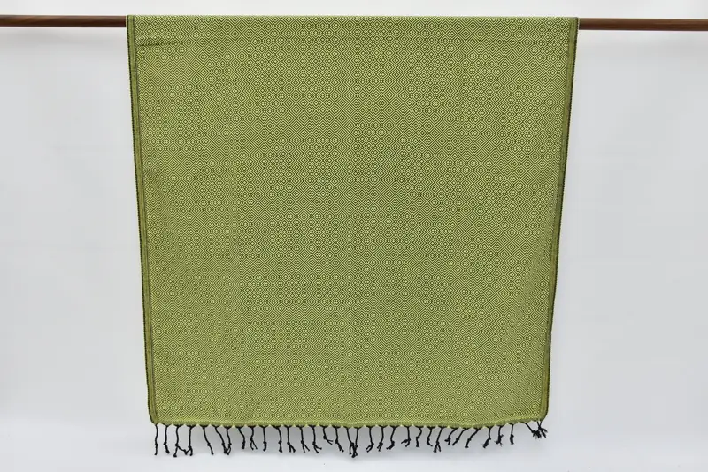70x40 Cotton Diamond Towel, Bachelor Gifts, Turkish bath towel, Valentines Gift, Embroidered Towel, Peshtemal beach towel with unique design - 8