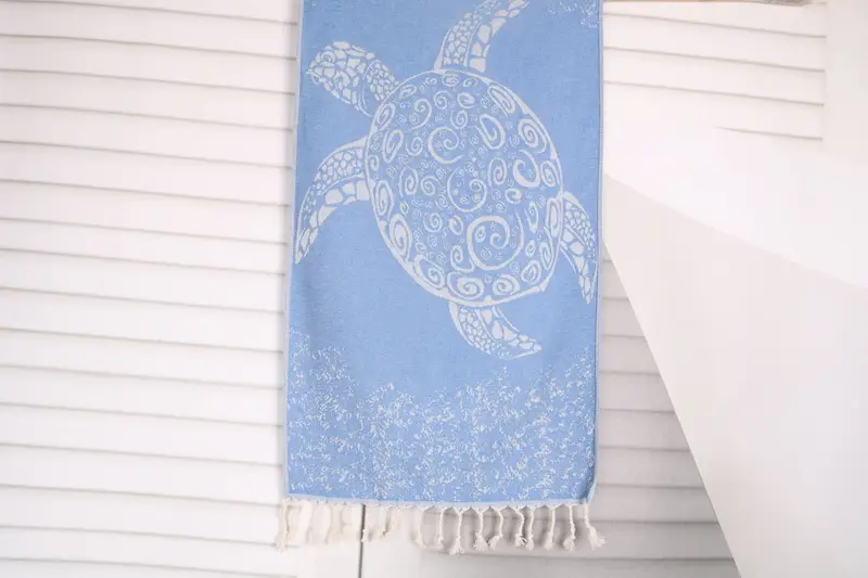 Wedding Favors, Custom Hand Towel, Merry Christmas Gifts, Wedding Gift, Bulk Order Towel, 36x18 Cotton Carretta Patterned Towel, Gift For Her - 1