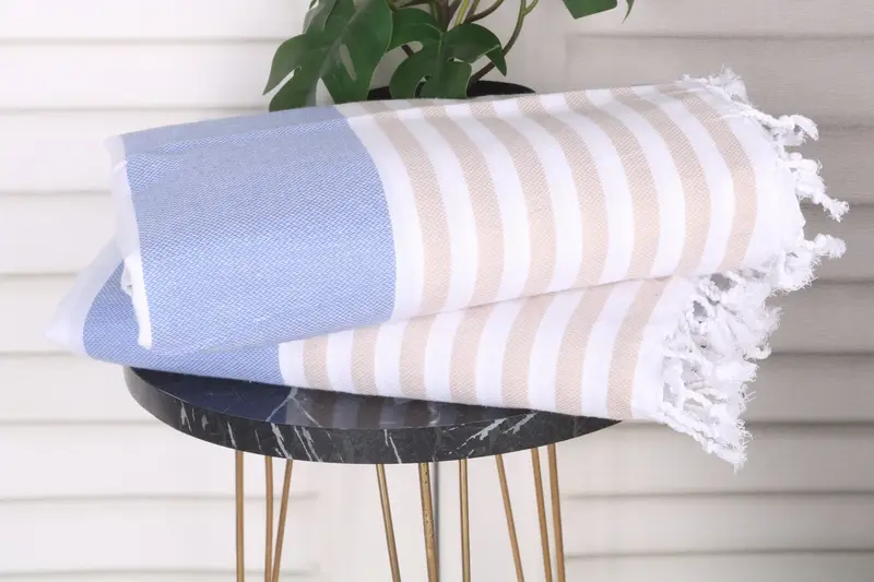 Spa Towel, Girl Trip Party Favor, 70x40 Cotton Striped Towel, Peshtemal Towel, Custom Gift, Bath towel, Authentic Turkish hammam peshtemal, Spa Gift - 3