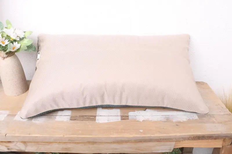 Farmhouse Cushion Case, Interior Designer Pillow, 12x20 Beige Pillow Cover, Kilim Pillow, Pillow Case, Home Decor Pillow - 7