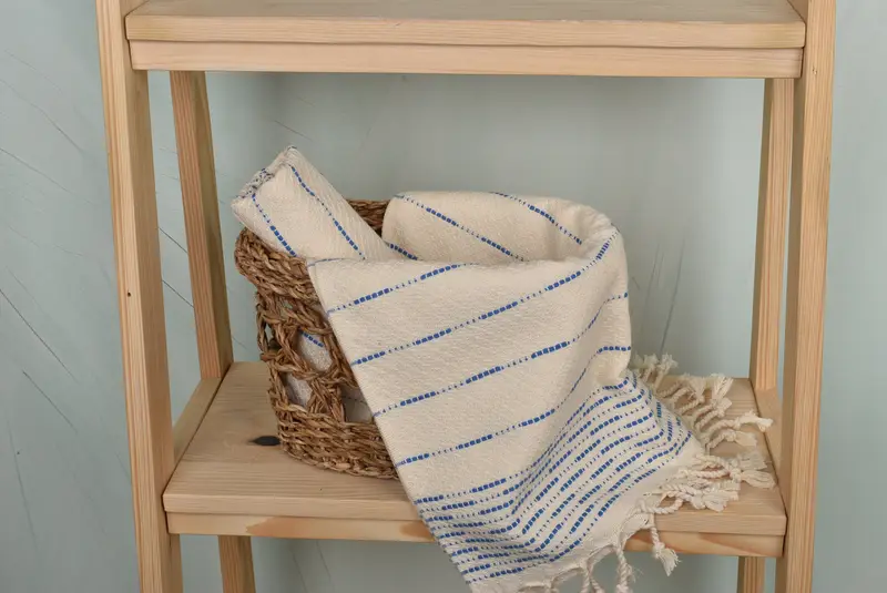 Guest Towel, 36x18 Cotton Striped Design Towel, Bathroom Towels, Wedding For Favor, Turkish Tea Towel, Custom Wedding Gifts, Turkish Hand Towel - 4