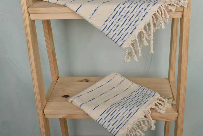 Guest Towel, 36x18 Cotton Striped Design Towel, Bathroom Towels, Wedding For Favor, Turkish Tea Towel, Custom Wedding Gifts, Turkish Hand Towel - 5