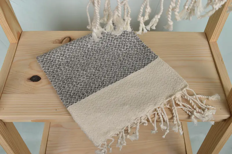 Turkish Tea Towel, Handmade Gift, Bridesmaid Towel, 40x20 Cotton Diamond Towel, Wedding Gifts Towel, Small Bath Towels, Gym Towel, Personalized Gift - 5