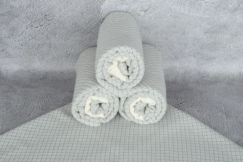 Travel Towel, 70x36 Linen Diamond Towel, Beach Towel Bulk, Gift For Mom, Luxury Beach Towel, Bachelorette Party Decorations, Bridesmaid Gift Towel - 7