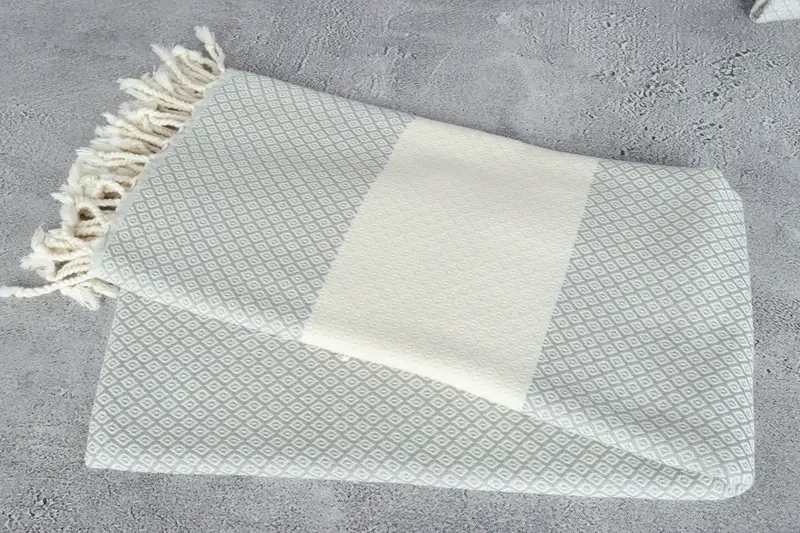 Travel Towel, 70x36 Linen Diamond Towel, Beach Towel Bulk, Gift For Mom, Luxury Beach Towel, Bachelorette Party Decorations, Bridesmaid Gift Towel - 6