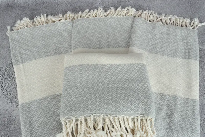 Travel Towel, 70x36 Linen Diamond Towel, Beach Towel Bulk, Gift For Mom, Luxury Beach Towel, Bachelorette Party Decorations, Bridesmaid Gift Towel - 4