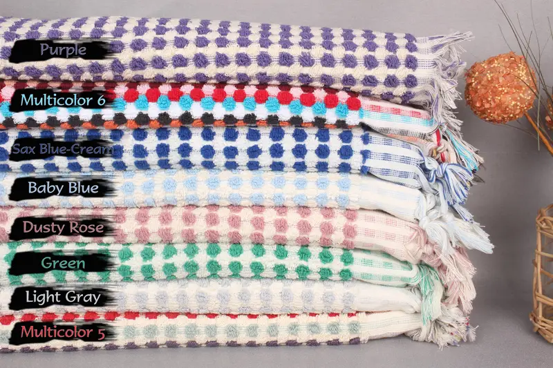 Bachelor Towel, Home Gift, Turkish Towel Hand Towel, 36x18 Cotton Pom Pom Towel, Custom Name Towel, Personalized Gifts, Personalized Dish Towel - 2