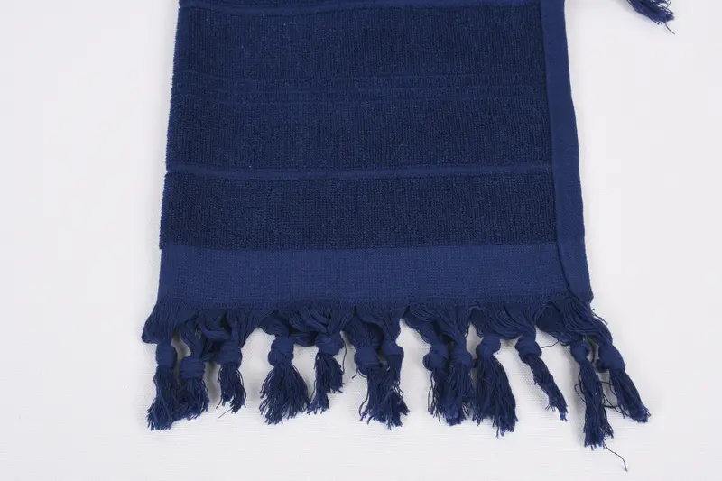 Toalla de Terry a rayas de algodón de 40x18, toalla de toalla turca, regalo de boda de bienvenida, regalo para ella, regalos de Navidad, regalos de dama de dama de dama - 3