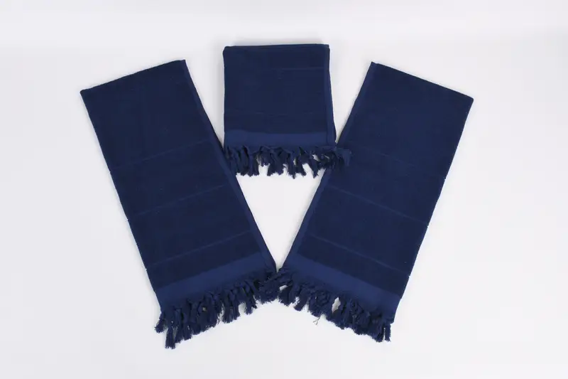 Toalla de Terry a rayas de algodón de 40x18, toalla de toalla turca, regalo de boda de bienvenida, regalo para ella, regalos de Navidad, regalos de dama de dama de dama - 6