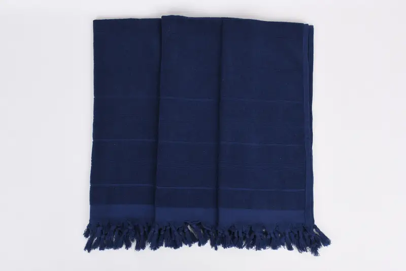 Toalla de Terry a rayas de algodón de 40x18, toalla de toalla turca, regalo de boda de bienvenida, regalo para ella, regalos de Navidad, regalos de dama de dama de dama - 7