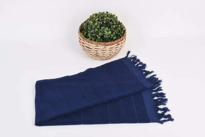 Toalla de Terry a rayas de algodón de 40x18, toalla de toalla turca, regalo de boda de bienvenida, regalo para ella, regalos de Navidad, regalos de dama de dama de dama - 4
