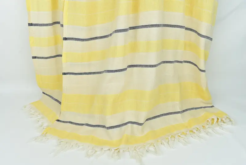 Bachelorette Gifts, Bachelorette Party Favors, Wedding Favors, Throw Blanket for Bed, 100x80 Cotton Striped Towel, Monogram Beach Blanket - 8