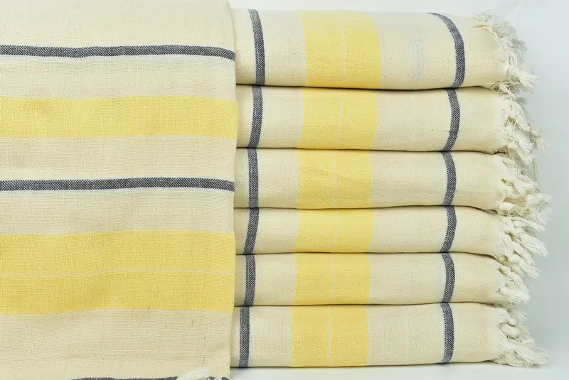 Bachelorette Gifts, Bachelorette Party Favors, Wedding Favors, Throw Blanket for Bed, 100x80 Cotton Striped Towel, Monogram Beach Blanket - 1