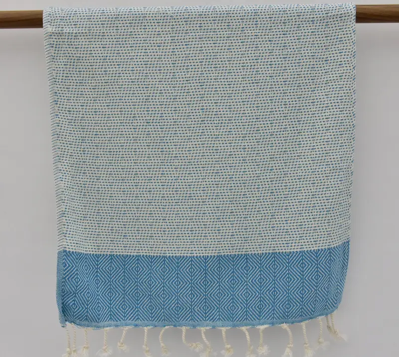 36x18 Cotton Diamond Towel, Bathroom Towels, Small Bath Towels, Personalized Kitchen Towel, Spa Towel, Customized Turkish Towel, Bachelorette Gifts - 6