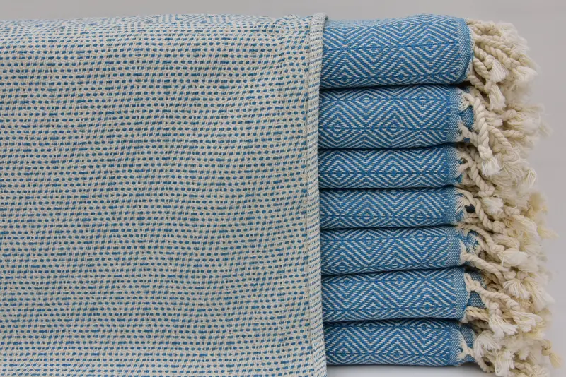 36x18 Cotton Diamond Towel, Bathroom Towels, Small Bath Towels, Personalized Kitchen Towel, Spa Towel, Customized Turkish Towel, Bachelorette Gifts - 3