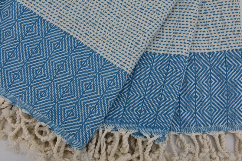 36x18 Cotton Diamond Towel, Bathroom Towels, Small Bath Towels, Personalized Kitchen Towel, Spa Towel, Customized Turkish Towel, Bachelorette Gifts - 5