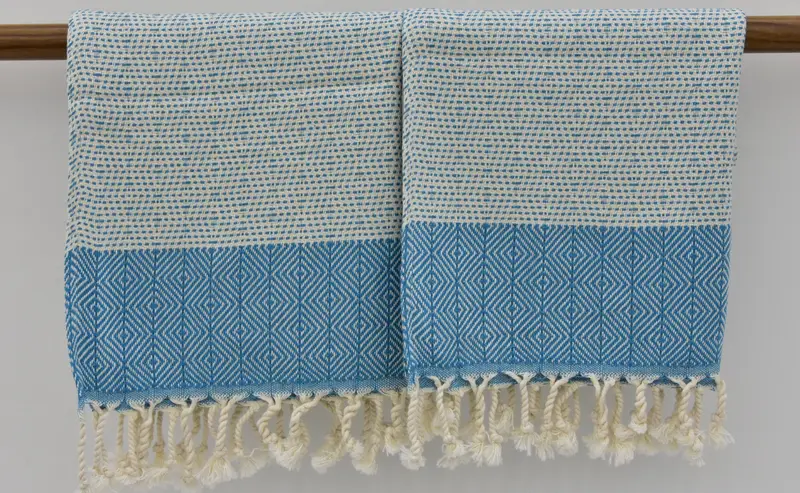 36x18 Cotton Diamond Towel, Bathroom Towels, Small Bath Towels, Personalized Kitchen Towel, Spa Towel, Customized Turkish Towel, Bachelorette Gifts - 7
