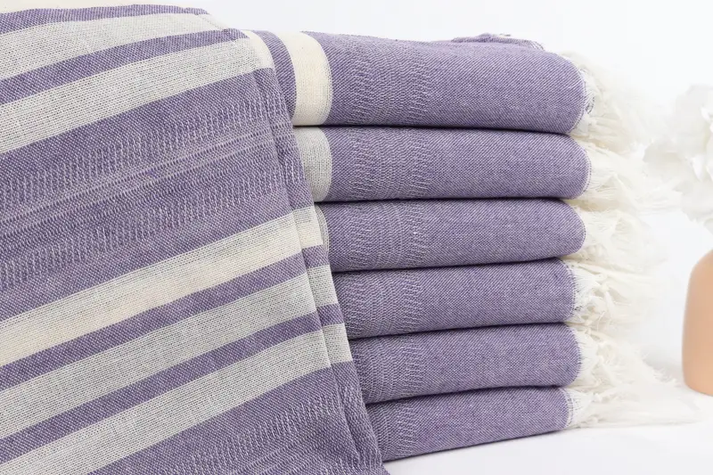 Best Wedding Gift, Custom Bath Towel, Sand-resistant towel, 68x40 Cotton Striped Towel, Handmade Gift, Mother Of The Groom Gift, Quick-dry peshtemal - 1