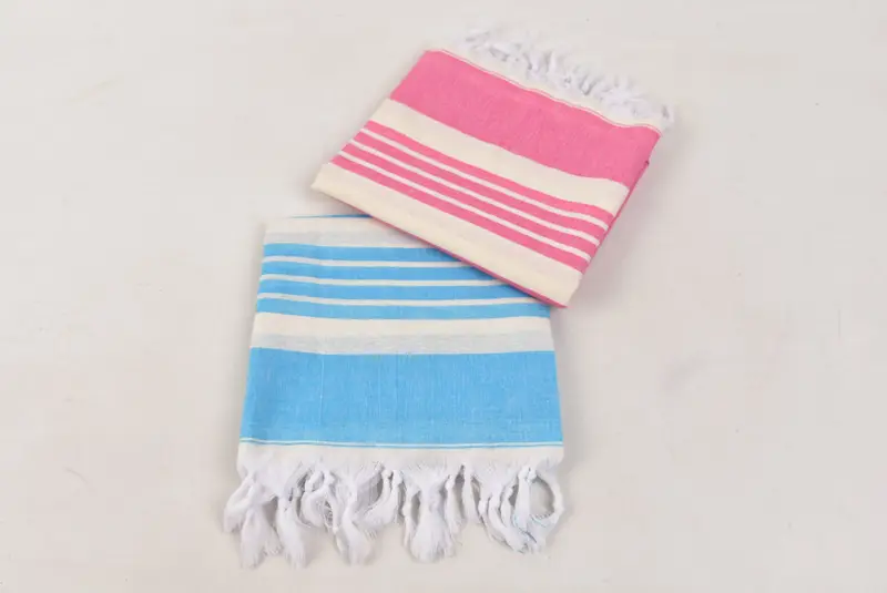70x40 Cotton Striped Towel, Organic Towel, Valentines Day Gift For Him, Bachelor Towel, Turkish towel, Turkish Towel Set, Luxury towel, Fouta towel - 7