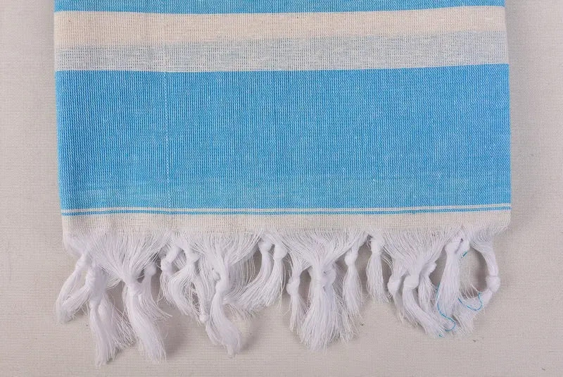 70x40 Cotton Striped Towel, Organic Towel, Valentines Day Gift For Him, Bachelor Towel, Turkish towel, Turkish Towel Set, Luxury towel, Fouta towel - 8