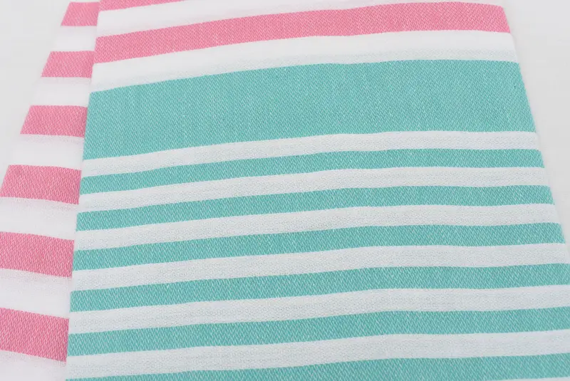 Beach Towel Bulk, Summer Towel, Bachelorette Party Gifts Bridesmaids, Handmade Gift, Personalized Gift For Him, 68x36 Cotton Striped Towel - 5