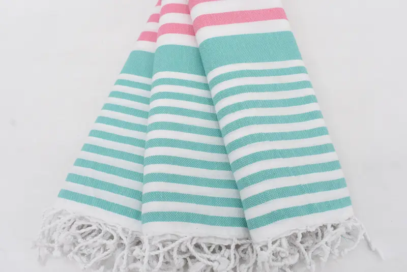 Beach Towel Bulk, Summer Towel, Bachelorette Party Gifts Bridesmaids, Handmade Gift, Personalized Gift For Him, 68x36 Cotton Striped Towel - 3
