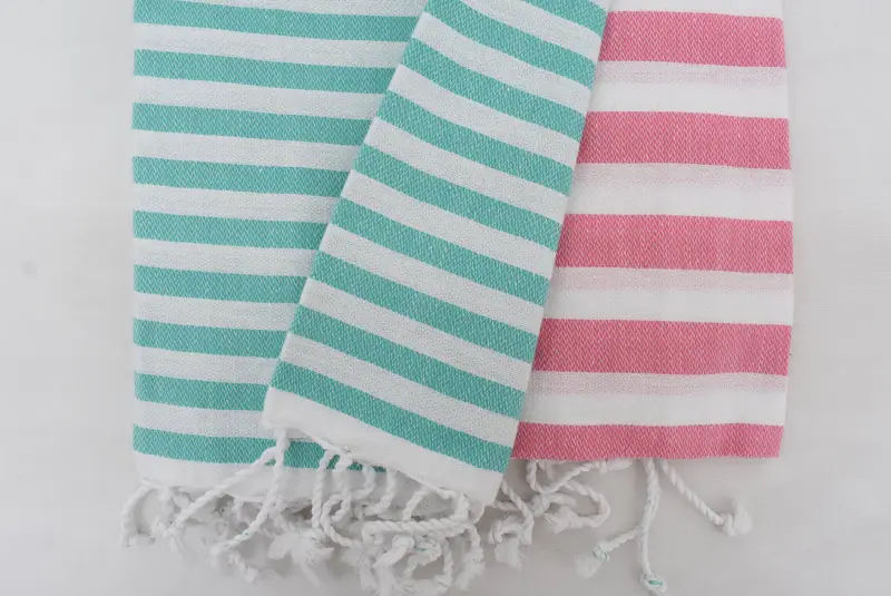 Beach Towel Bulk, Summer Towel, Bachelorette Party Gifts Bridesmaids, Handmade Gift, Personalized Gift For Him, 68x36 Cotton Striped Towel - 4
