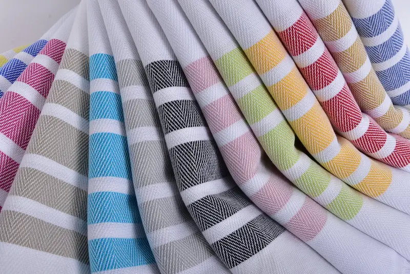 Bridal Shower Gift, Bachelorette Party Gifts, Grandma Gift, 70x40 Cotton Herringbone Towel, Turkish Beach Towel Personalized, Bridesmaid Gift Towel - 5