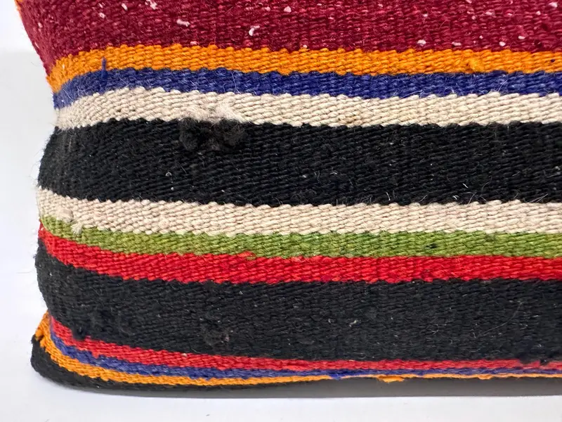 16x48 White Cushion Case, Pillow for Sofa, Turkish Kilim Pillow, Cushion Cover, Boho Pillow, Authentic Pillow Sham, Authentic Cushion - 2