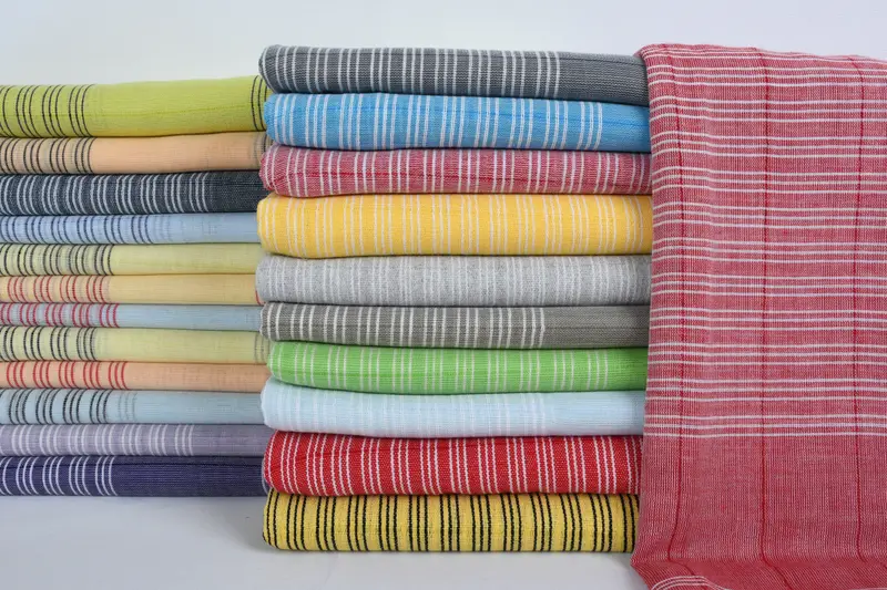 Gift Towel, Best Friend Gift, Beach Towel Bulk, 70x40 Cotton Striped Towel, Turkish towel bulk order for wedding gifts, Personalized Towel - 1