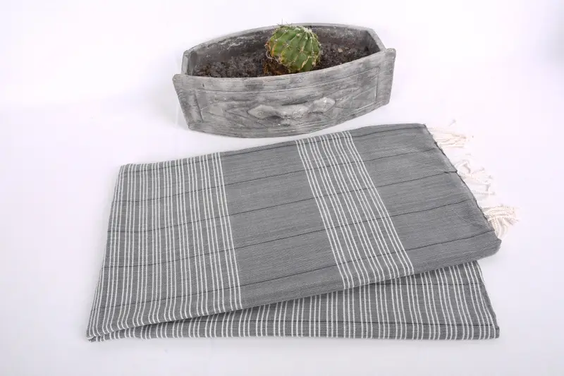 Gift Towel, Best Friend Gift, Beach Towel Bulk, 70x40 Cotton Striped Towel, Turkish towel bulk order for wedding gifts, Personalized Towel - 6