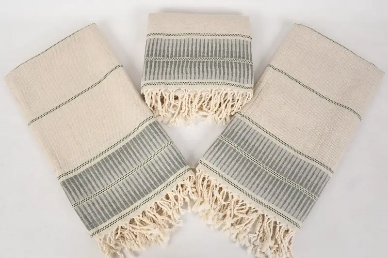 Beach Wedding Favor, Lightweight Turkish towel, 70x40 Cotton Striped Towel, Personalized Towel, Wedding Gift, Family Gift Basket, Maid Of Honor Gift - 8