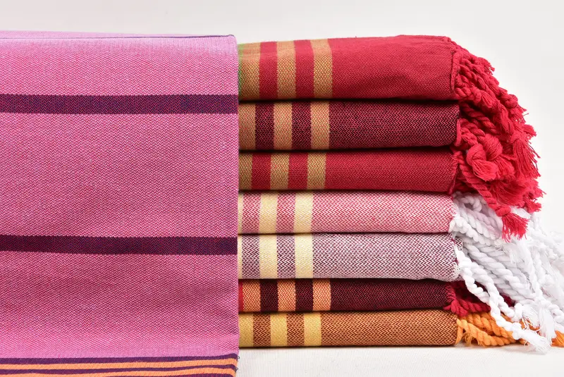 Personalized Towel, Turkish Towel USA, Handwoven Turkish Towel, 68x32 Cotton Striped Towel, Bachelor Towel, Bridesmaid Gifts, Bridal Party Gifts - 1