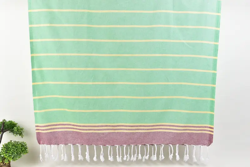 Personalized Towel, Turkish Towel USA, Handwoven Turkish Towel, 68x32 Cotton Striped Towel, Bachelor Towel, Bridesmaid Gifts, Bridal Party Gifts - 8
