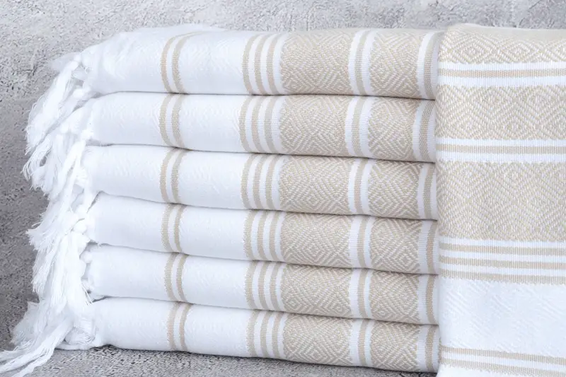 Engagement Gift, Turkish Towel Monogram, Monogram Kitchen Towel, 40x18 Cotton Diamond Towel, Bridal Shower Gift, Kitchen Towel, Monogram Hand Towel - 1
