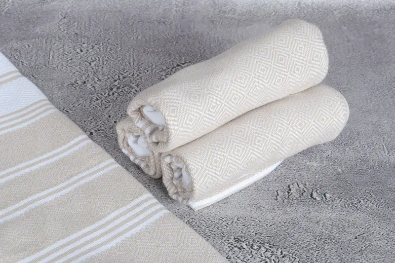 Engagement Gift, Turkish Towel Monogram, Monogram Kitchen Towel, 40x18 Cotton Diamond Towel, Bridal Shower Gift, Kitchen Towel, Monogram Hand Towel - 8