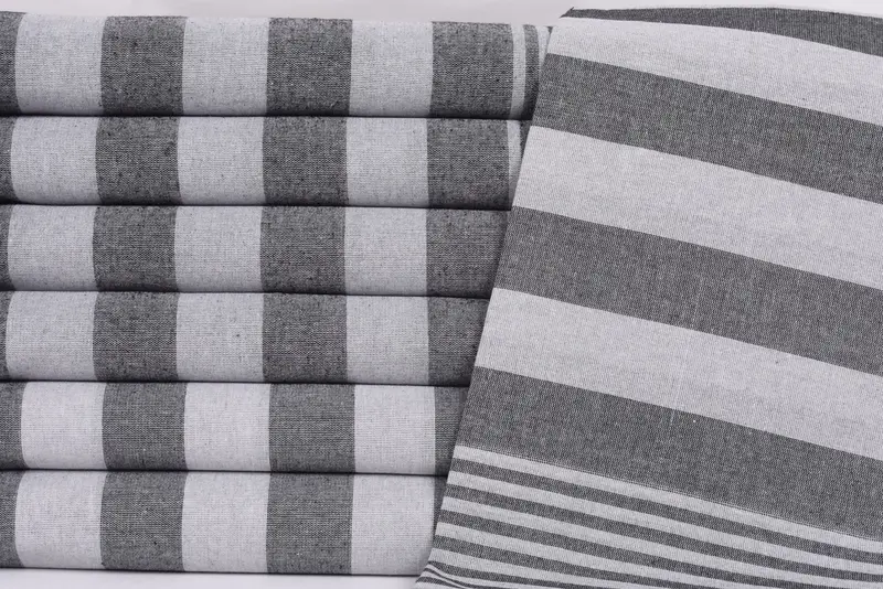 68x36 Cotton Striped Towel, Bachelorette Favor, Bridesmaid Gift, Peshtemal beach towel with unique design, Gym Towel, Sand-free towel, Travel towel - 2