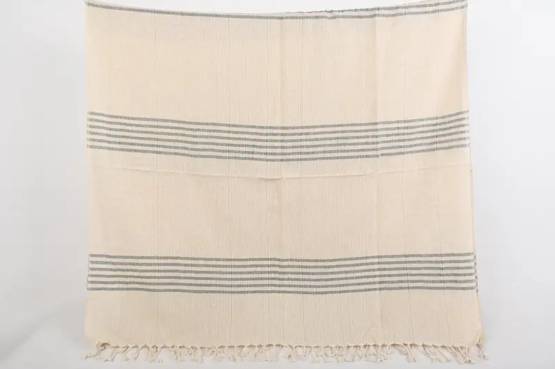 Custom Beach Towel, Custom Bath Towel, Personalized Wedding Gift, Christmas Favors, Bachelor Bachelorette Party Favors, 68x36 Cotton Striped Towel - 8