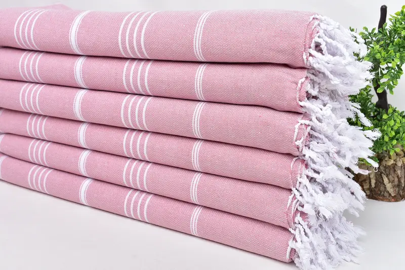 70x40 Cotton Striped Towel, Gifts For Him, Personalized Bridesmaid Gift, Sand-free towel, Custom Name Towel, Gift For Best Friend, Beach Towel Bulk - 3