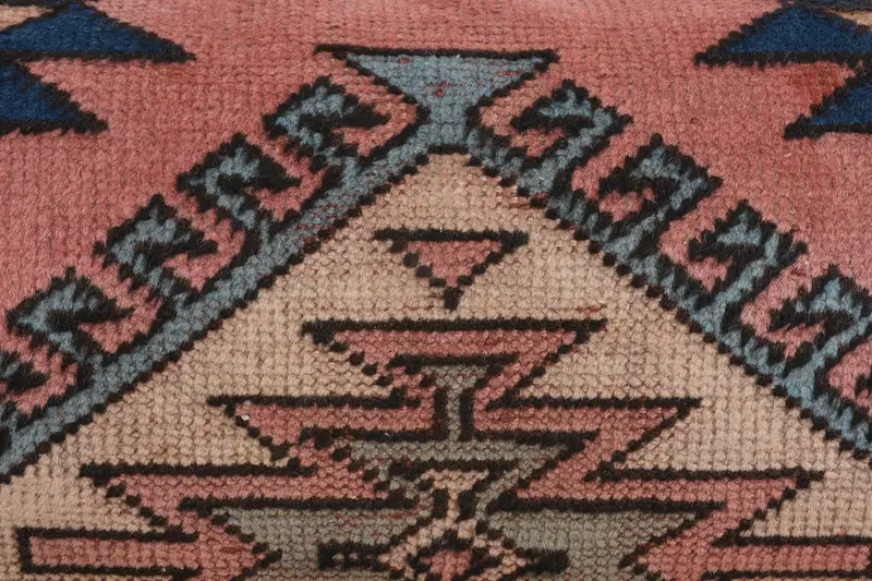 Vintage Kilim Throw Pillow, Turkish Kilim Pillow, Throw Kilim Pillow, Pillow Case, Retro Throw Cushion, Sofa Cushion, 16x43 Red Cushion Cover - 3