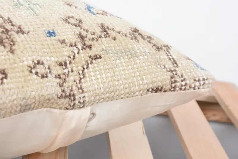 Pillow for Couch, 14x14 Beige Pillow Sham, Kilim Pillow Cover, Pillow, Living Room Throw Cushion Cover, Christmas Pillow Case, Vintage Kilim Pillow - 7