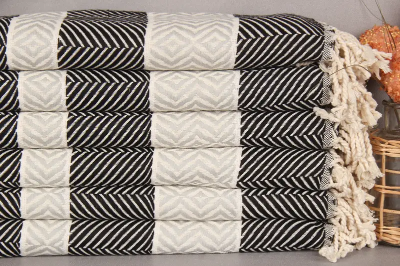 Monogram Turkish Towel, Memorial Gift, Turkish Towel Monogram, Personalized Towel Gift, Wedding Gifts Towel, Spa Gift Towel, Thin towel, Gym Towel - 2